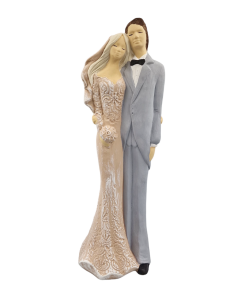 Figurka ceramiczna PARA ŚLUBNA 38cm /13542-CPS