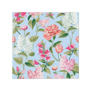 Serwetki LUNCH PAW 3-warstw. 20szt - LILIE/PEONIE /55785