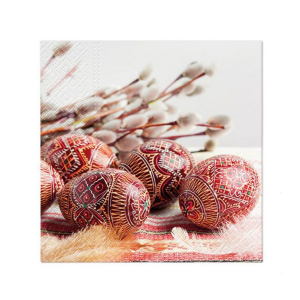 Serwetki wielkanocne PAW 3-warstw. 20szt - PISANKI /97661