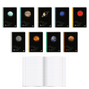 Zeszyt PLANETS A5 60k. kratka /Elisa/70391