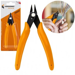 Szczypce precyzyjne 130mm BOCZNE tnące VERGIONIC /01569