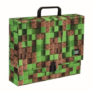 Teczka z rączką A4/90mm XL PIXEL CUBES /69910