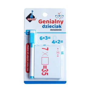 Fiszki arytmetyczne MNOŻENIE Genialny Dzieciak /10202