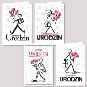 Karnet WB1/006 URODZINY /04588