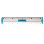 Linijka aluminiowa 20cm z uchwytem na ołówek TETIS /9727