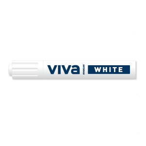 Marker wodoodporny okrągły BIAŁY 2-3mm VIVA /04142
