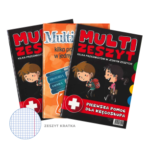 Multizeszyt DUAL A5 / 64 kartki w kratkę /85290