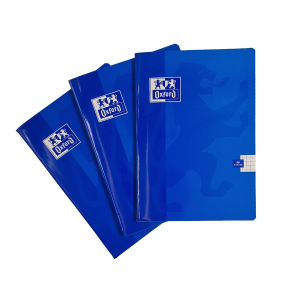 Zeszyt OXFORD ESSE A5/60k. w kratkę NIEBIESKI optik paper 90g /65914