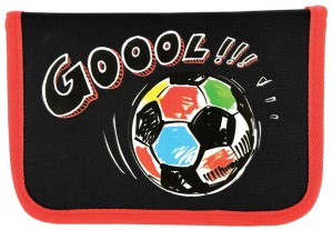 Piórnik dwuklapkowy bez wyposażenia FOOTBALL /1221