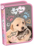Piórnik dwuklapkowy bez wyposażenia CAT & DOG /8443