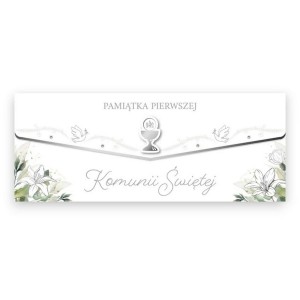 Karnet LUX 3D Pamiątka I Komunii św. /94630-14420