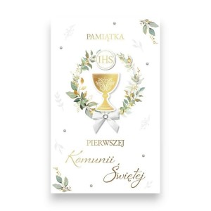 Karnet LUX 3D Pamiątka I Komunii św. LUX-151 /94555-14420