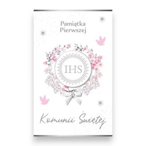 Karnet LUX 3D Pamiątka I Komunii św. LUX-152 /94562-14420