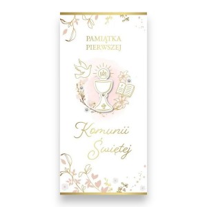 Karnet 3D Pamiątka I Komunii św. DL-180 /94340-66039