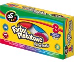 Farby plakatowe AS 8 kol./20ml /9241