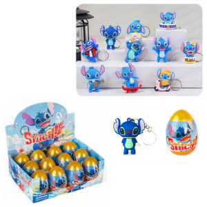 Jajko NIESPODZIANKA Breloczek BRELOK z figurką STITCH - STWOREK /76967
