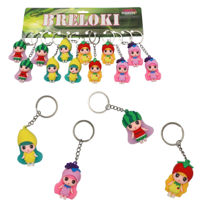 Breloczek BRELOK LALECZKA owocowa DZIEWCZYNKA /57338
