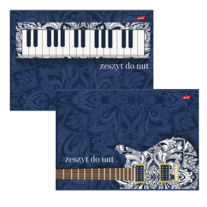 Zeszyt do nut A5/16k. poziom Strzegom /07003
