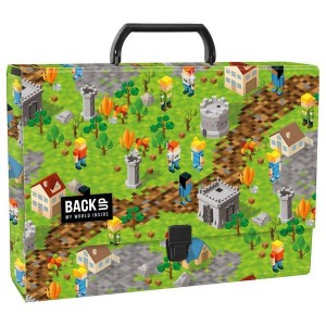 Teczka z rączką A4/90mm XL PIXEL /01566