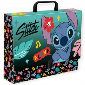  Teczka z rączką A4/90mm XL STITCH Mint ALOHA /75997