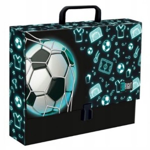  Teczka z rączką A4/90mm XL NEON FOOTBALL /92642