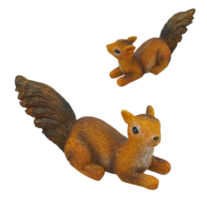 Wiewiórka - figurka z poliżywicy 8 x 19cm /60479-1