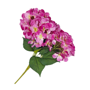 Bukiet kwiatów HORTENSJA 5 gałązek na stelażu - 48cm /64759-2
