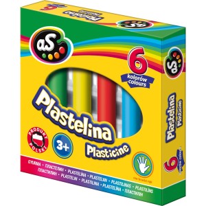 Plastelina AS 6 kol. /9289
