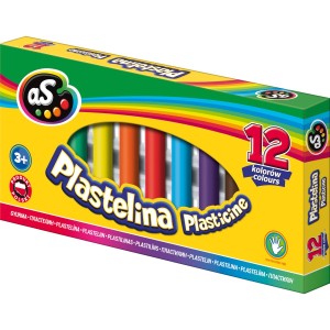 Plastelina AS 12 kol. /9302