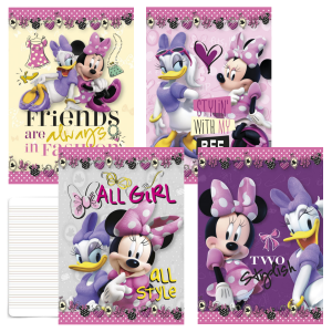 Zeszyt A5/16k. linia kolorowa MINNIE FRIENDS Astra /72173
