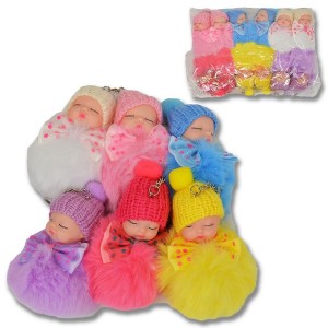 Breloczek BRELOK LALECZKA - BOBAS 10cm pompon /82267