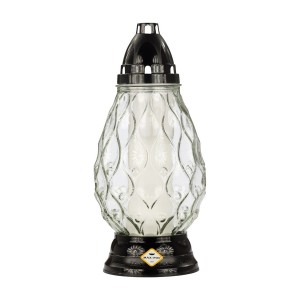 Znicz DIAMENT 28cm bezbarwny /58069-1123BB