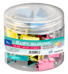 Klip biurowy 19mm kolor TETIS /1663