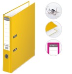  Segregator biurowy A4/75mm laminat ŻÓŁTY /5721