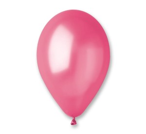 Balony metalik 10" 100szt RÓŻOWE-FUKSJA (64) /