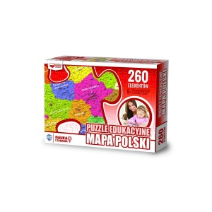 Puzzle edukacyjne MAPA POLSKI /6944