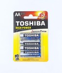 Baterie (paluszki grube) alkaliczne TOSHIBA AA >LR6 /2546