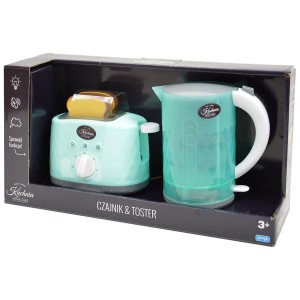 Toster z czajnikiem na baterie SUPER CHEF /3597