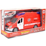 Auto STRAŻ POŻARNA światło, dźwięk /7987