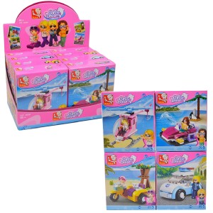 Klocki konstrukcyjne GIRL'S DREAM 67-78el. 4wz. /2505