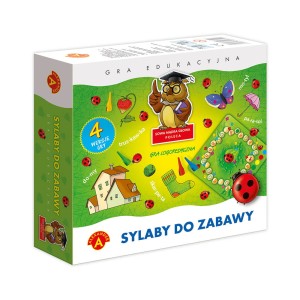 Gra planszowa edukacyjna SYLABY DO ZABAWY /3611
