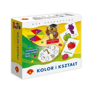  Gra edukacyjna KOLOR I KSZTAŁT /3970