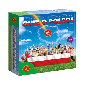 Gra planszowa edukacyjna QUIZ O POLSCE /4144