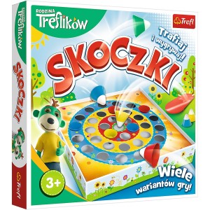 Gra rodzinna SKOCZKI Trefliki /9056