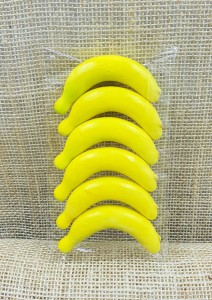 Banan dekoracyjny MINI - 6szt /1385
