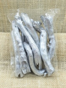 Patyki naturalne srebrzone - 14-16cm /0755