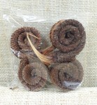 Susz dekoracyjny naturalny PALM RING 2szt /6807
