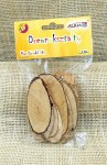 Mini plastry drewniane OVALNE 4szt ok.6-10cm /3426