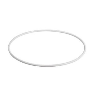Obręcz metalowa 30cm BIAŁA (ŁAPACZ SNÓW) /5548