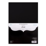  Zestaw papierów 220g/A4 20szt CZARNY /0638